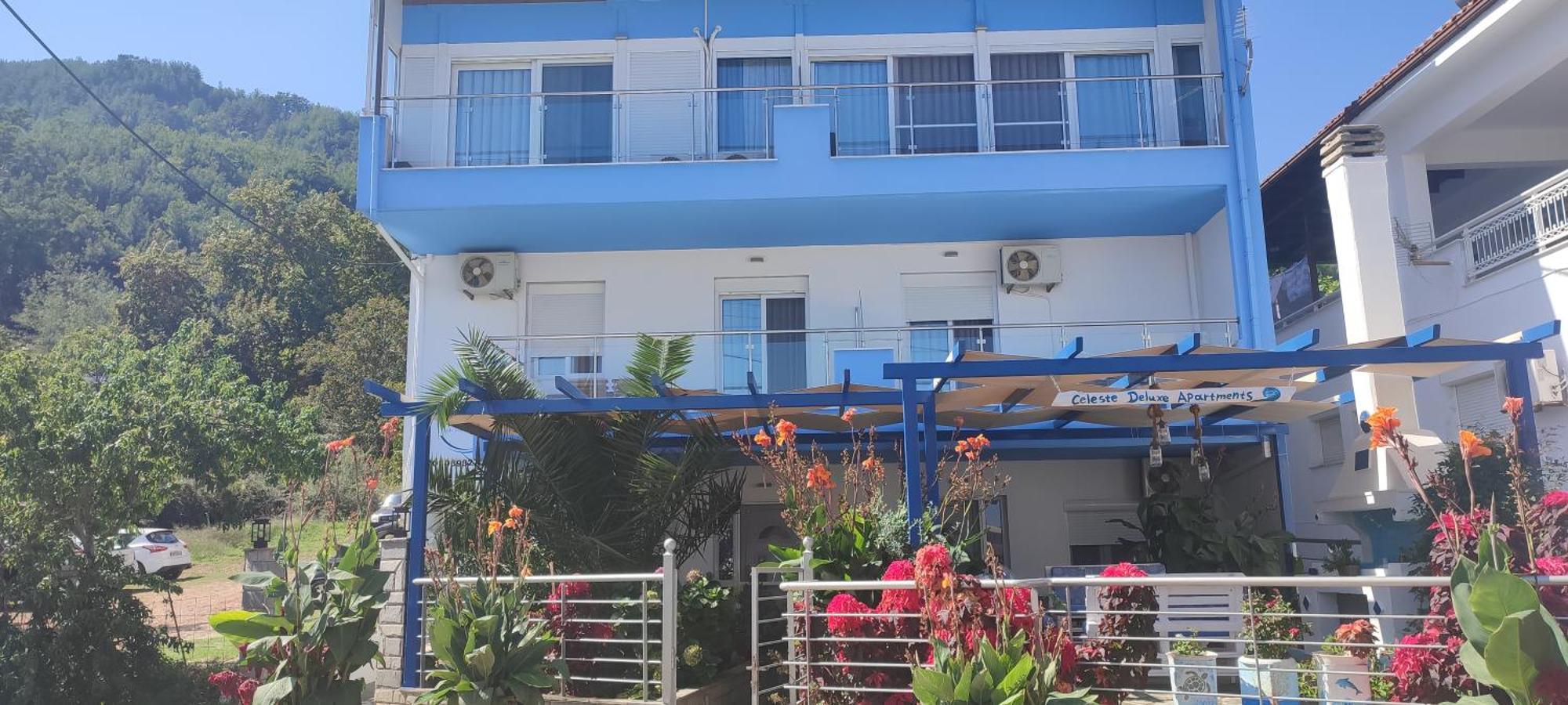 Celeste Deluxe Apartments Скала-Потамьяс Екстер'єр фото